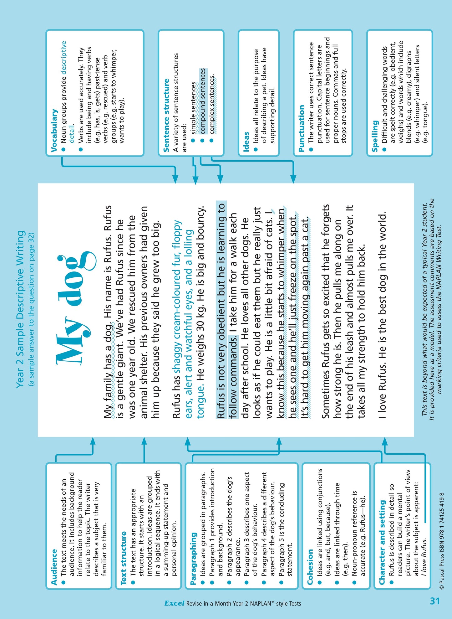 Excel Revise in a Month Year 2 NAPLAN*-style Tests