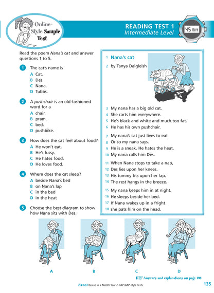 Excel Revise in a Month Year 2 NAPLAN*-style Tests