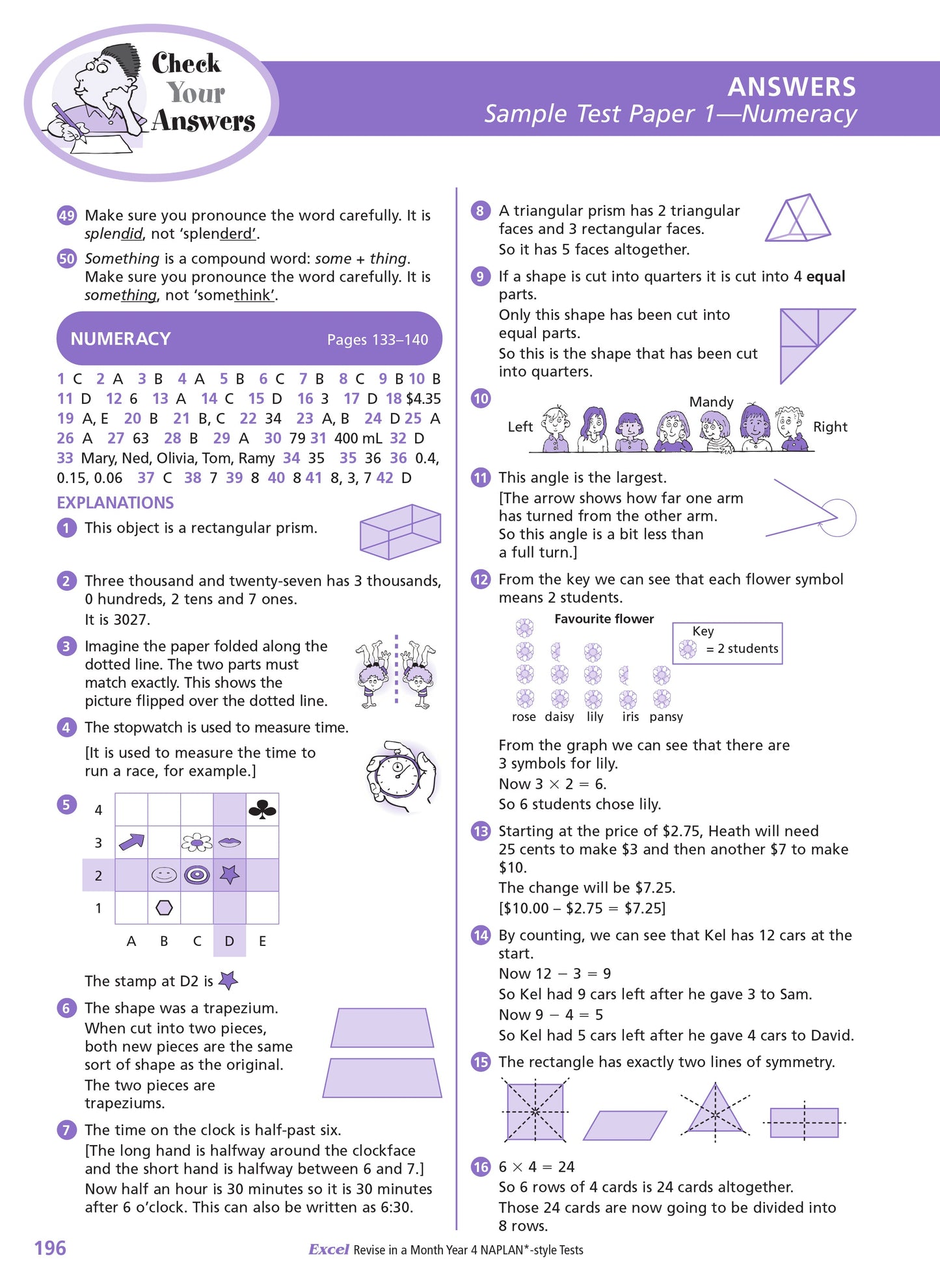 Excel Revise in a Month Year 4 NAPLAN*-style Tests