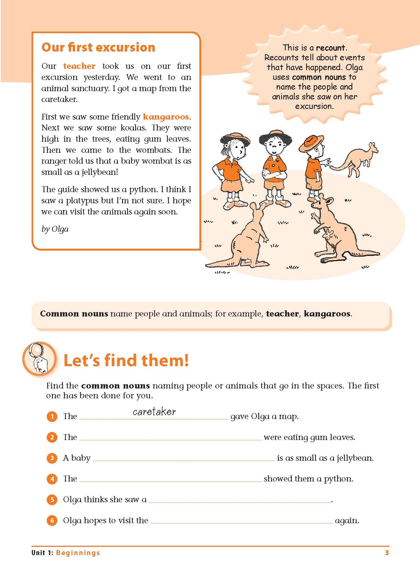 Excel Advanced Skills - Grammar and Punctuation Workbook Year 1