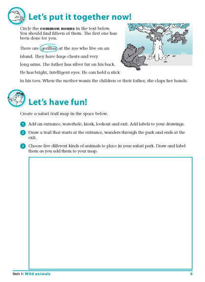 Excel Advanced Skills - Grammar and Punctuation Workbook Year 2