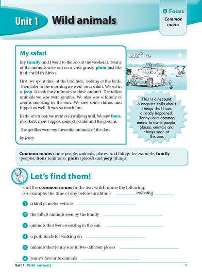 Excel Advanced Skills - Grammar and Punctuation Workbook Year 2