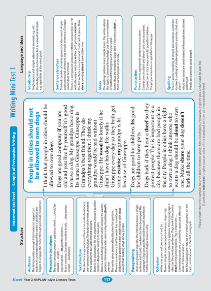 Excel Year 2 NAPLAN*-style Literacy Tests