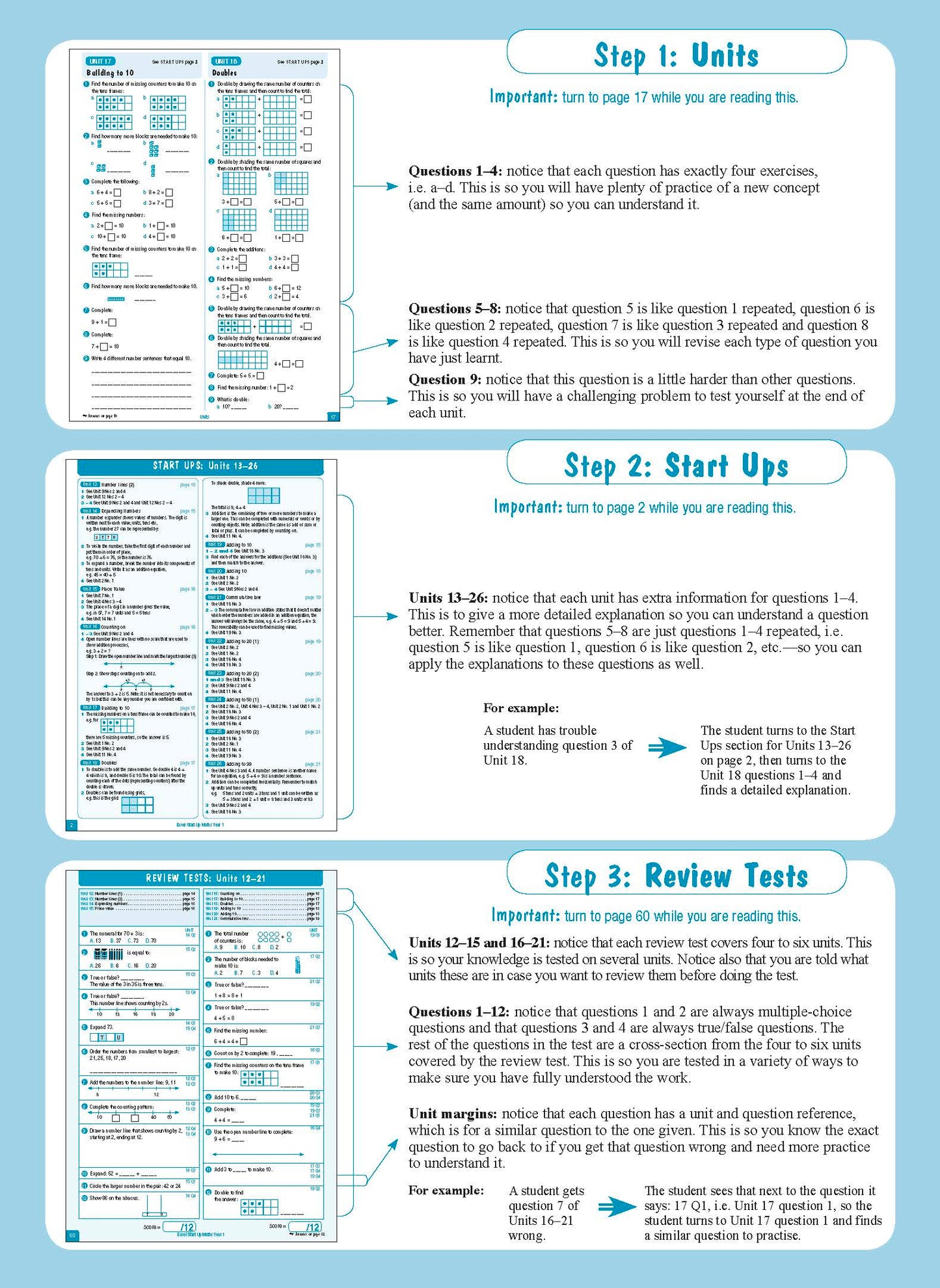 Excel Advanced Skills - Start Up Maths Year 1