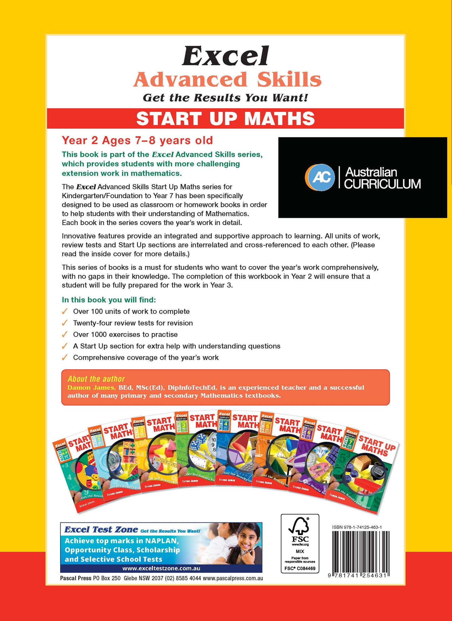 Excel Advanced Skills - Start Up Maths Year 2