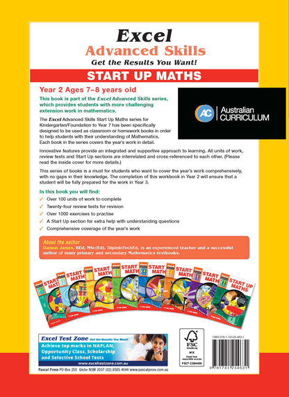 Excel Advanced Skills - Start Up Maths Year 2