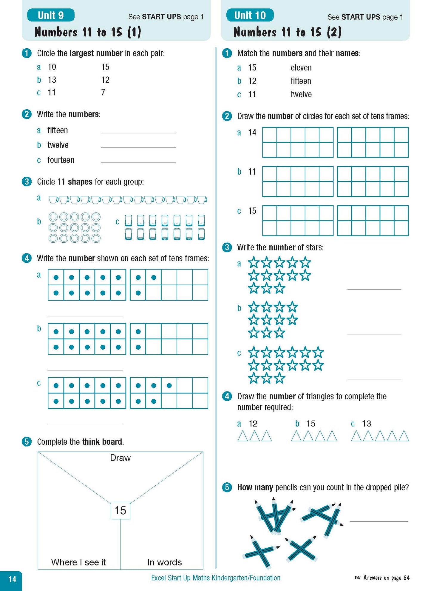 Excel Advanced Skills - Start Up Maths - Foundation