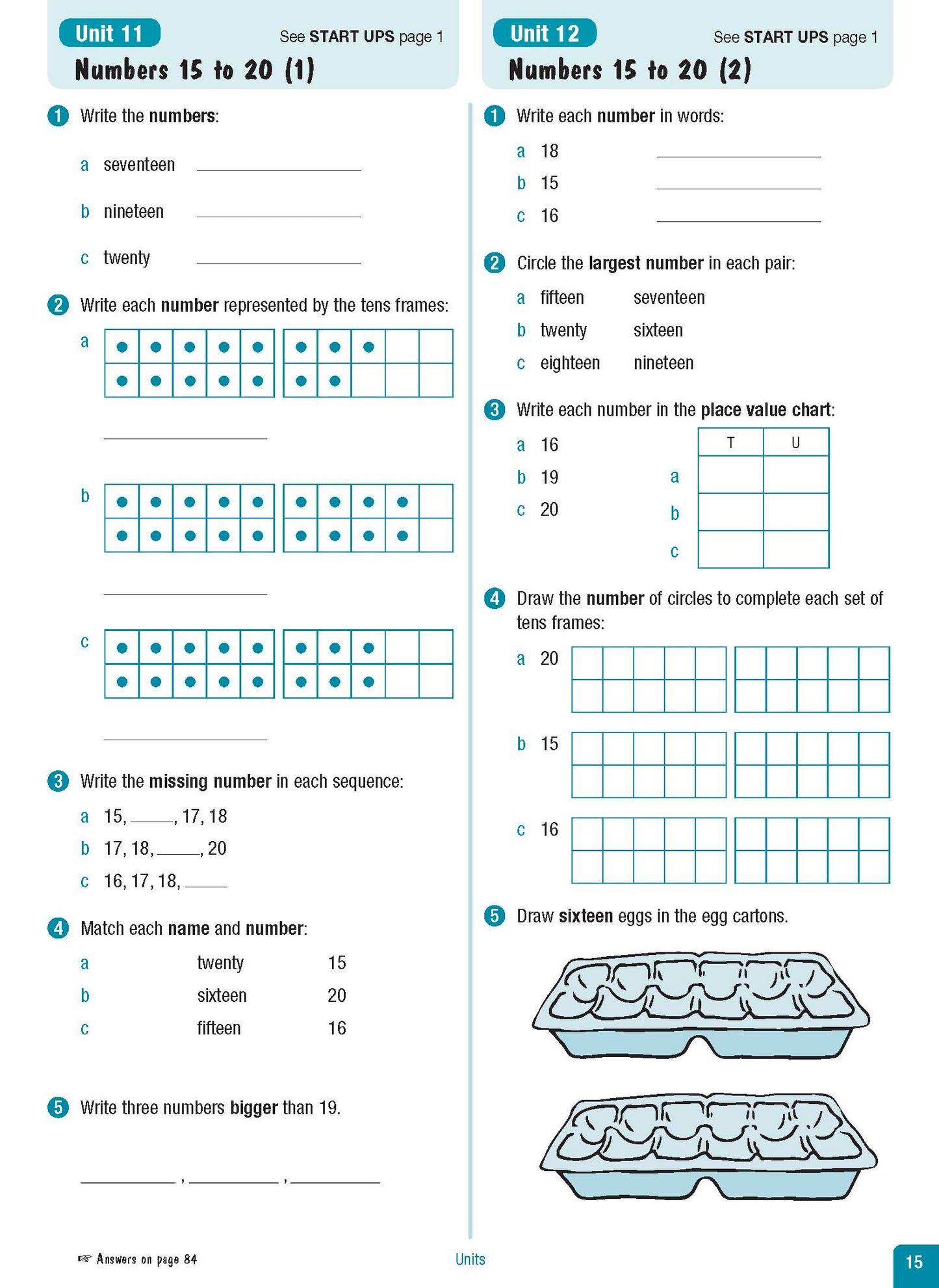 Excel Advanced Skills - Start Up Maths - Foundation