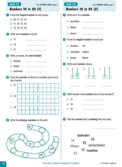 Excel Advanced Skills - Start Up Maths - Foundation