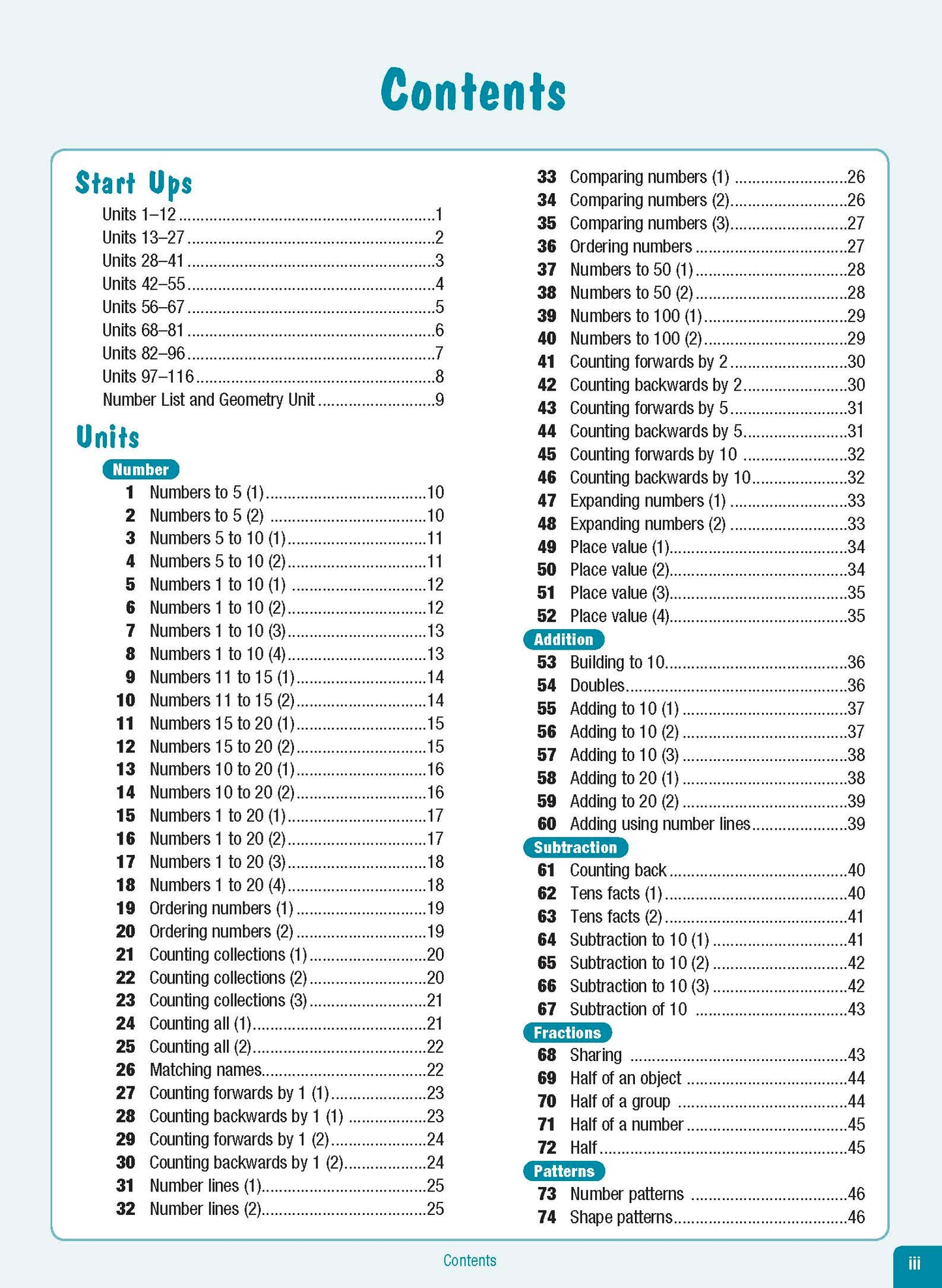 Excel Advanced Skills - Start Up Maths - Foundation