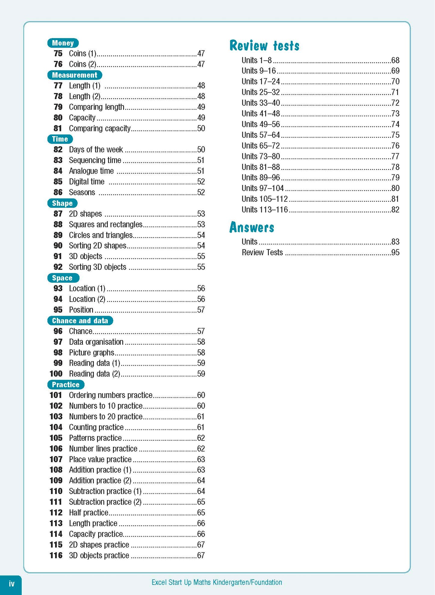 Excel Advanced Skills - Start Up Maths - Foundation