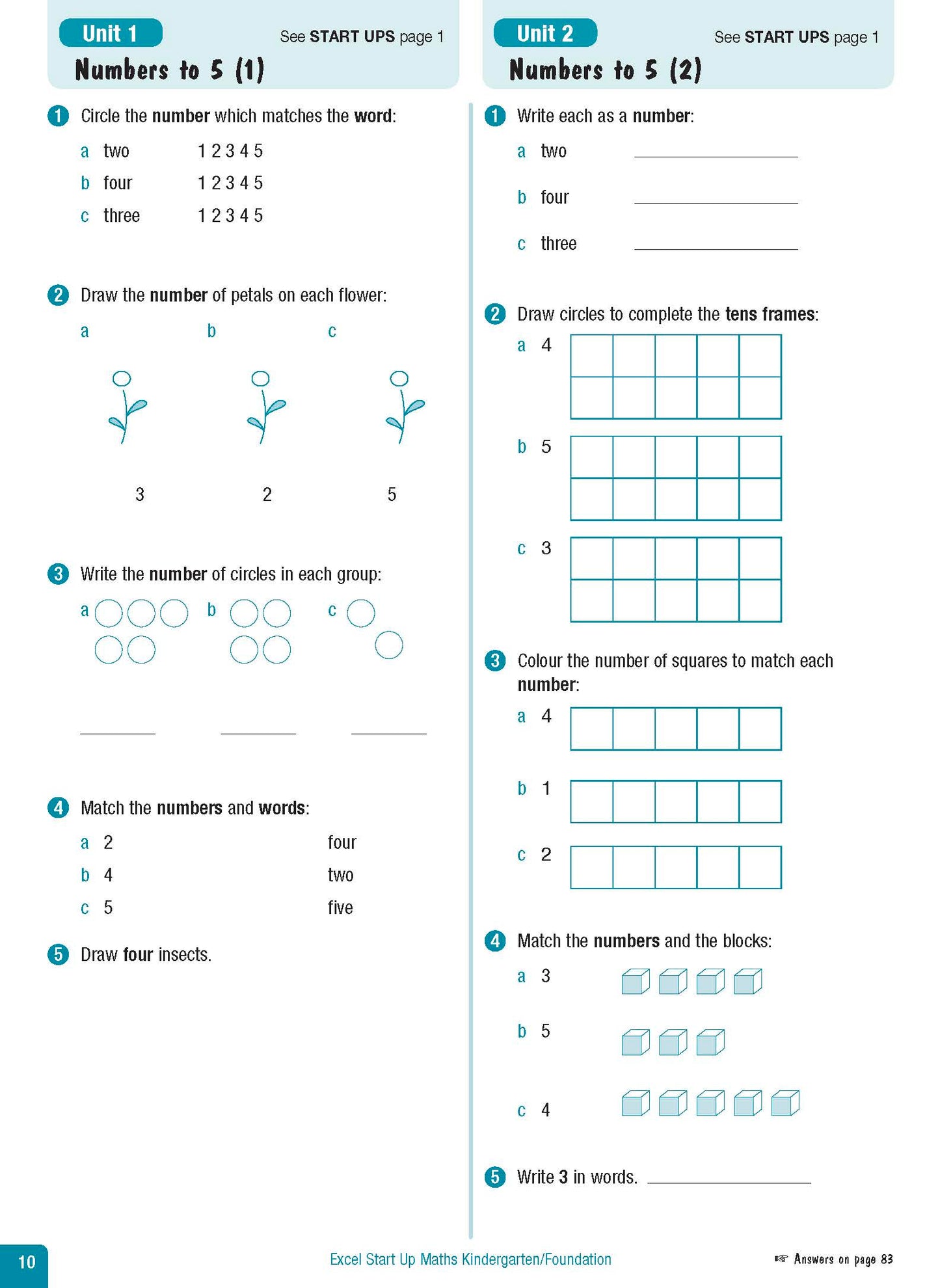 Excel Advanced Skills - Start Up Maths - Foundation