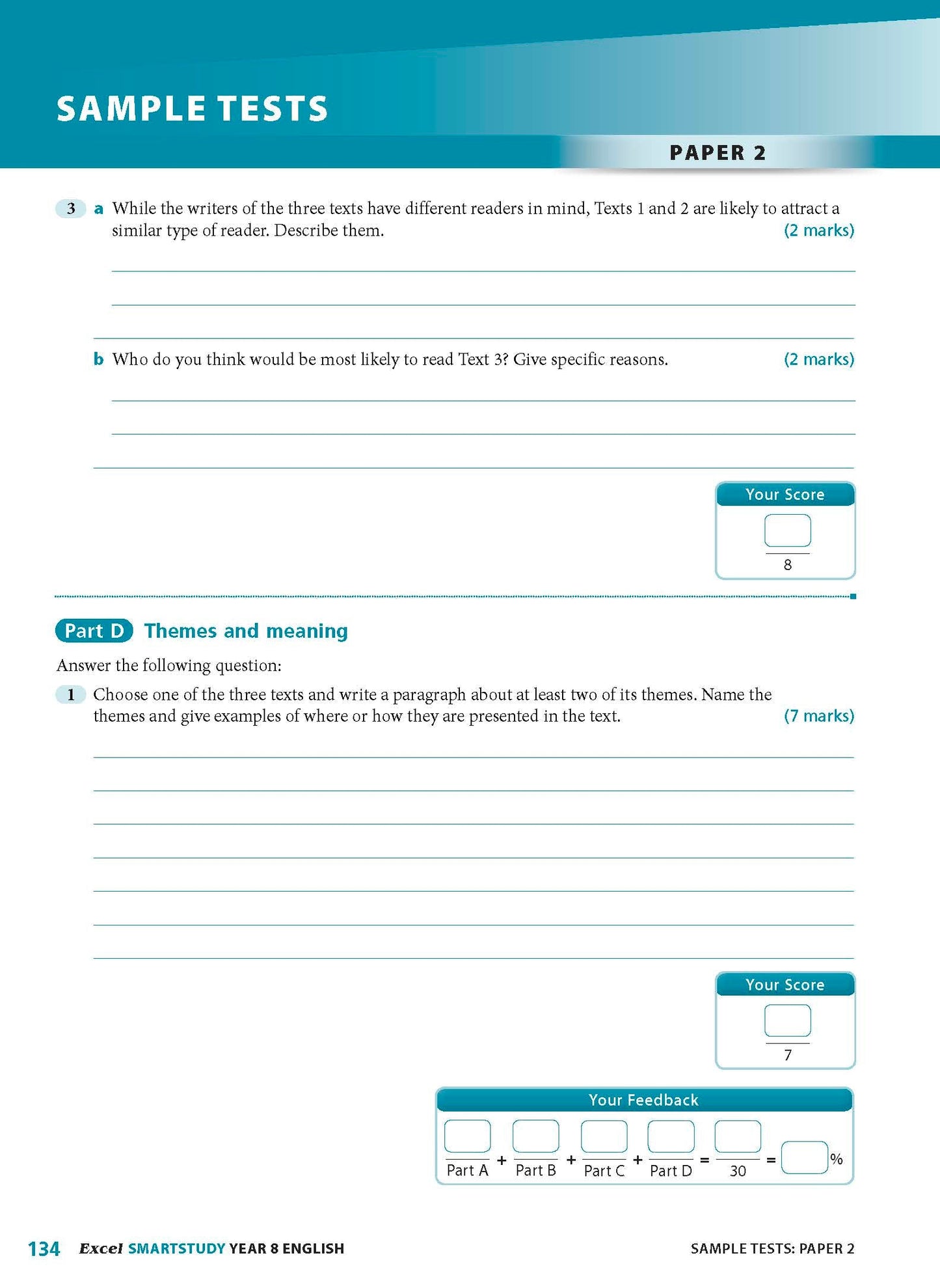 Excel SmartStudy - English Year 8