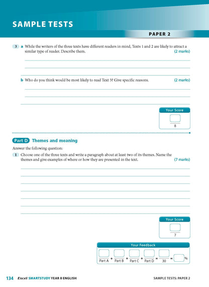 Excel SmartStudy - English Year 8