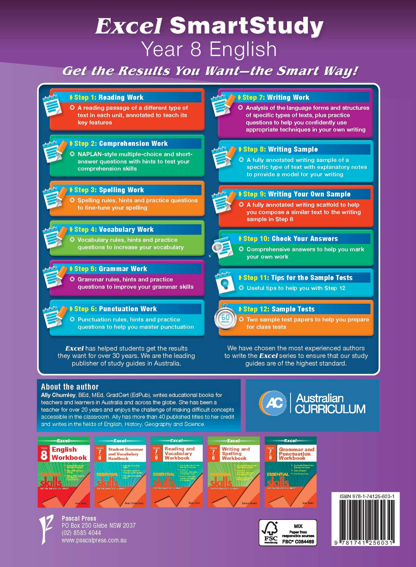Excel SmartStudy - English Year 8
