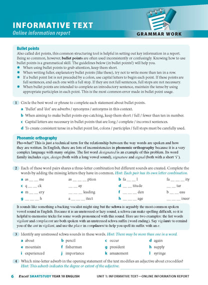 Excel SmartStudy - English Year 10