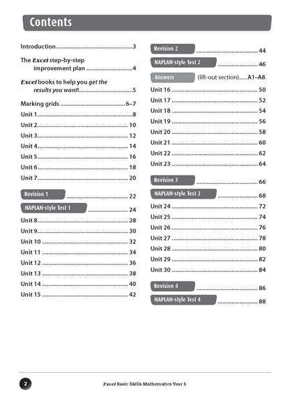 Excel Basic Skills - Mathematics Year 5