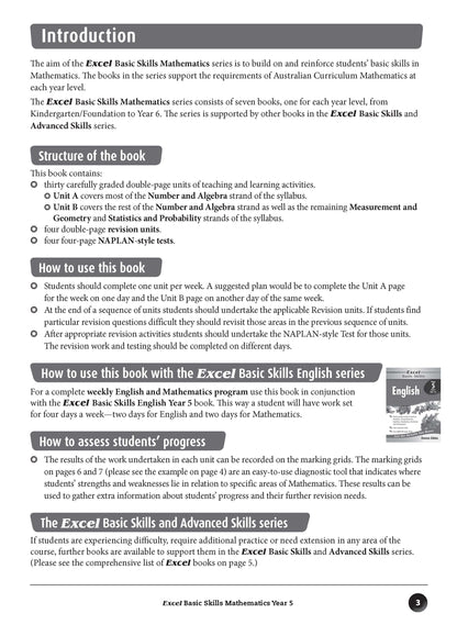 Excel Basic Skills - Mathematics Year 5