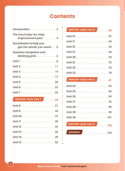 Excel Advanced Skills - Advanced English Year 1
