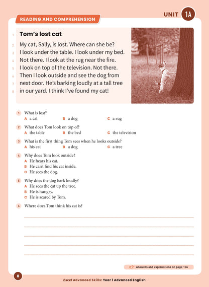 Excel Advanced Skills - Advanced English Year 1