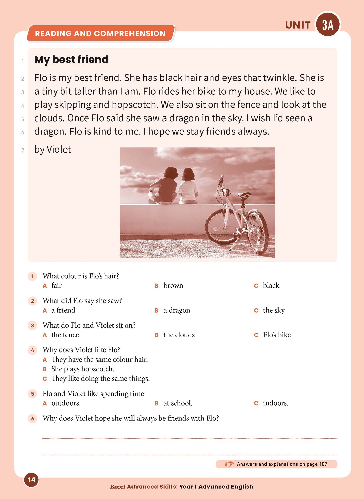 Excel Advanced Skills - Advanced English Year 1