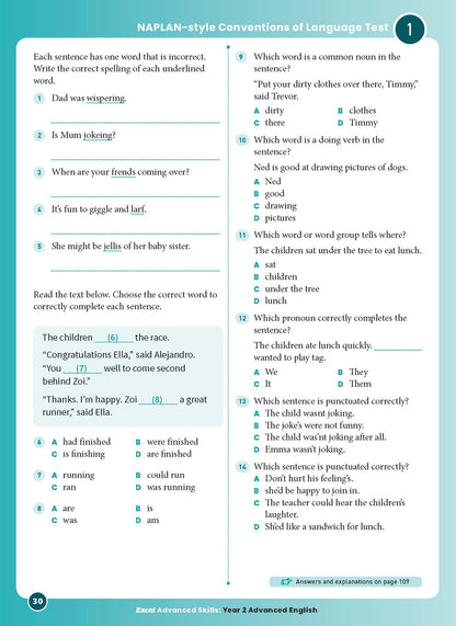 Excel Advanced Skills - Advanced English Year 2