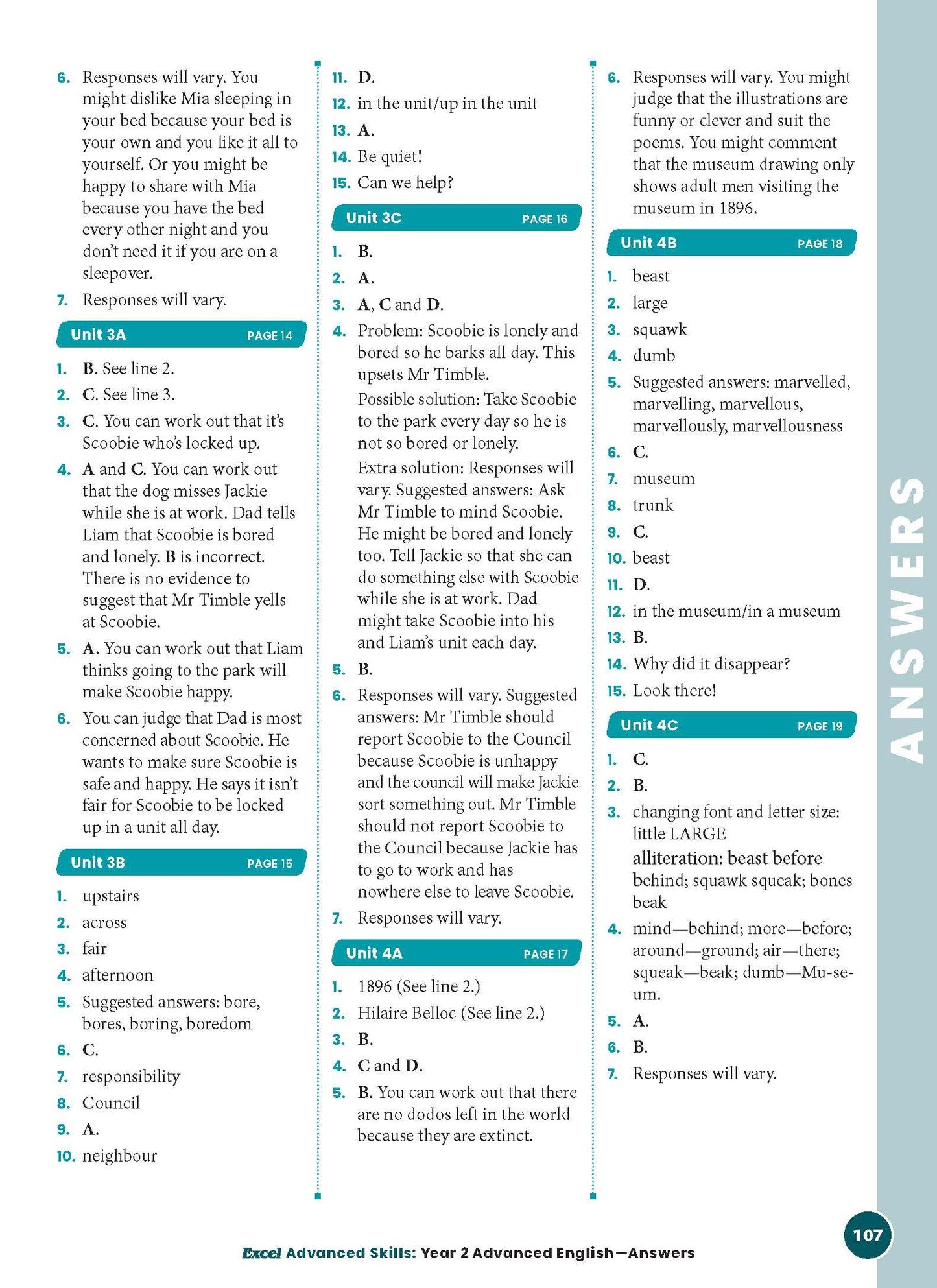 Excel Advanced Skills - Advanced English Year 2