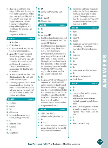 Excel Advanced Skills - Advanced English Year 2