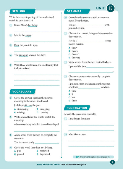 Excel Advanced Skills - Advanced English Year 2