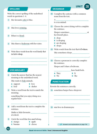 Excel Advanced Skills - Advanced English Year 2