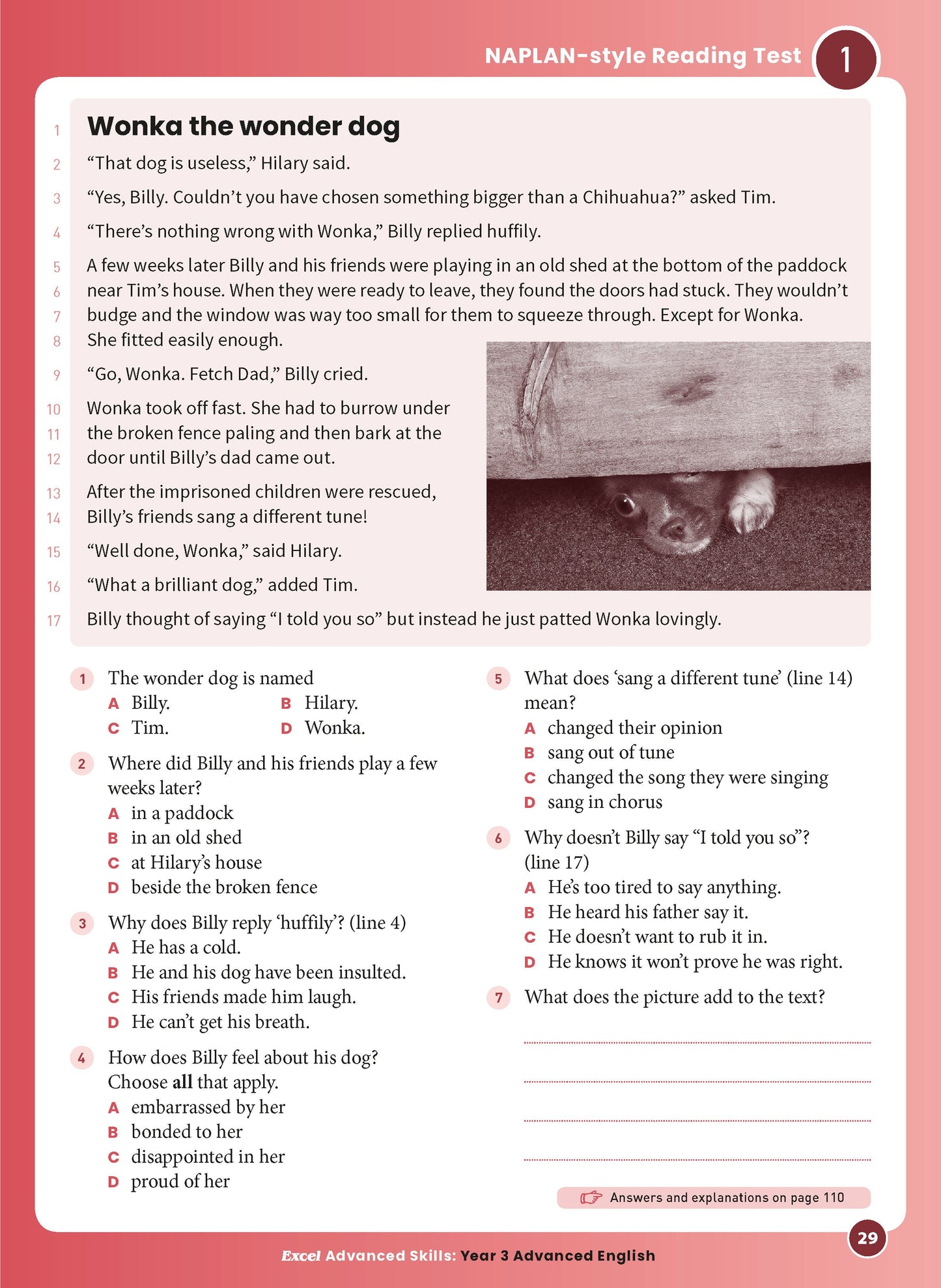 Excel Advanced Skills - Advanced English Year 3