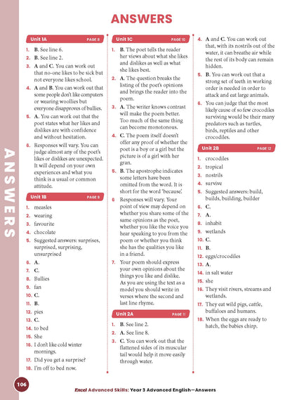 Excel Advanced Skills - Advanced English Year 3