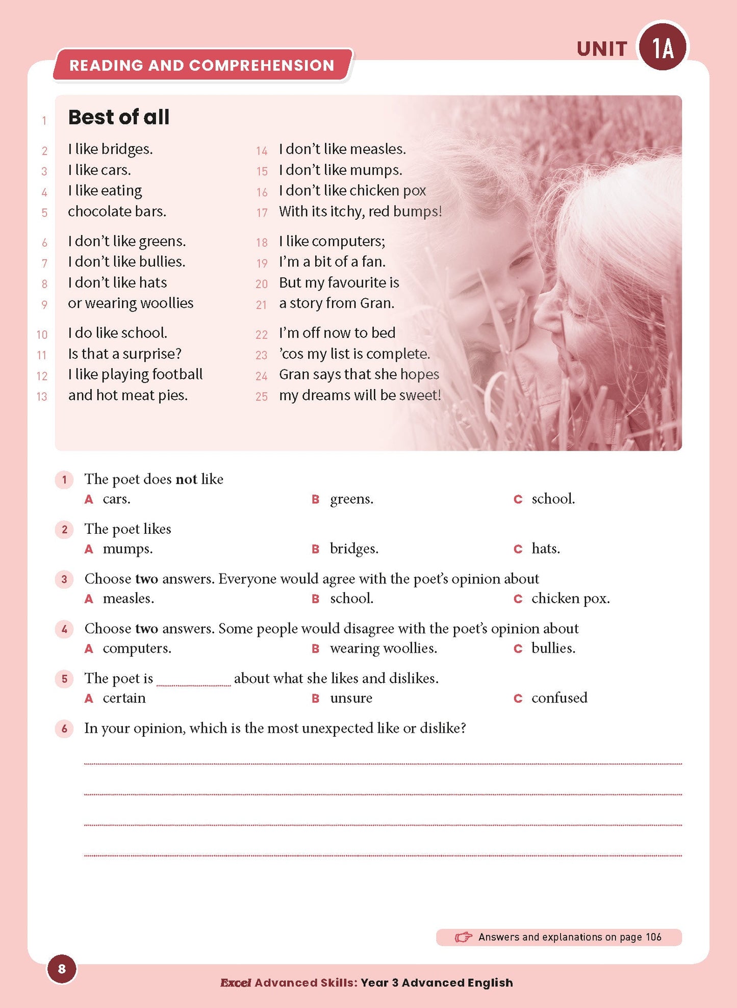 Excel Advanced Skills - Advanced English Year 3