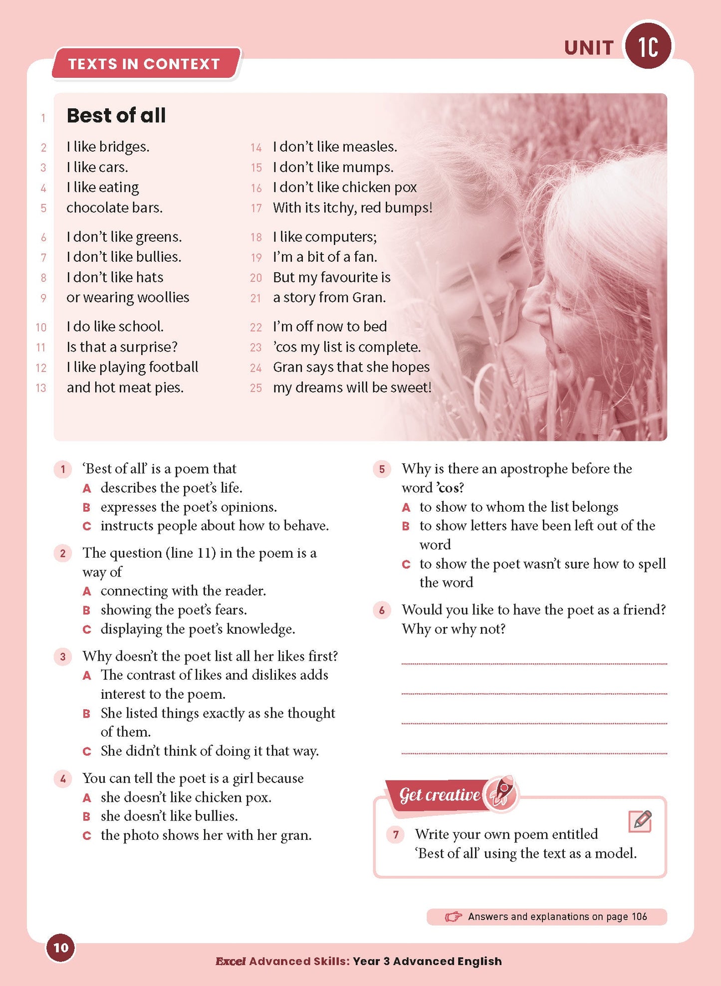 Excel Advanced Skills - Advanced English Year 3