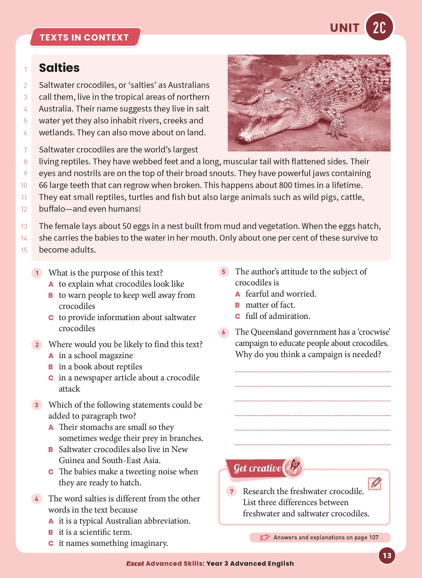 Excel Advanced Skills - Advanced English Year 3