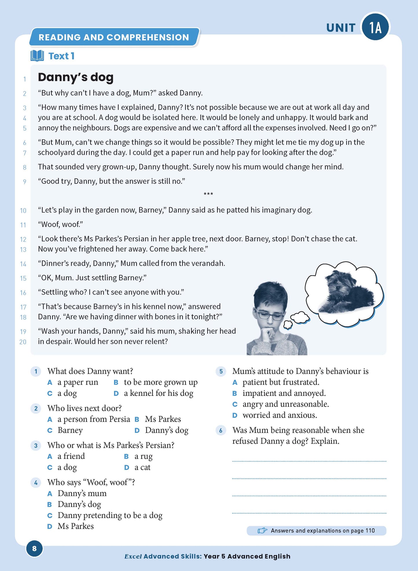 Excel Advanced Skills - Advanced English Year 5