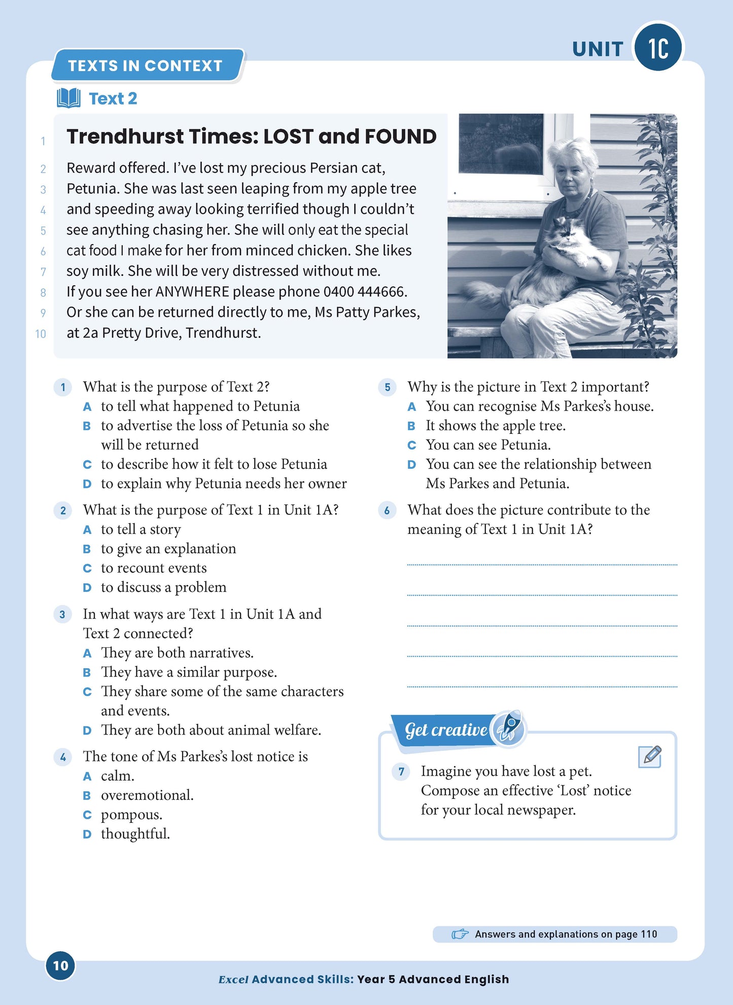 Excel Advanced Skills - Advanced English Year 5
