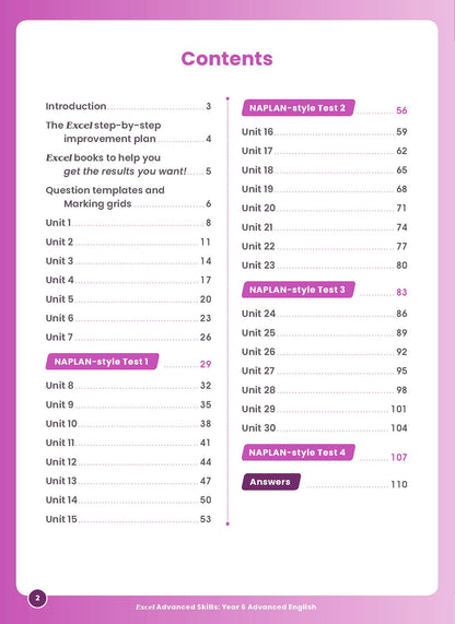 Excel Advanced Skills - Advanced English Year 6