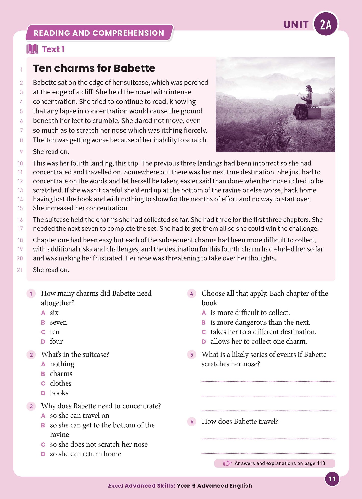 Excel Advanced Skills - Advanced English Year 6