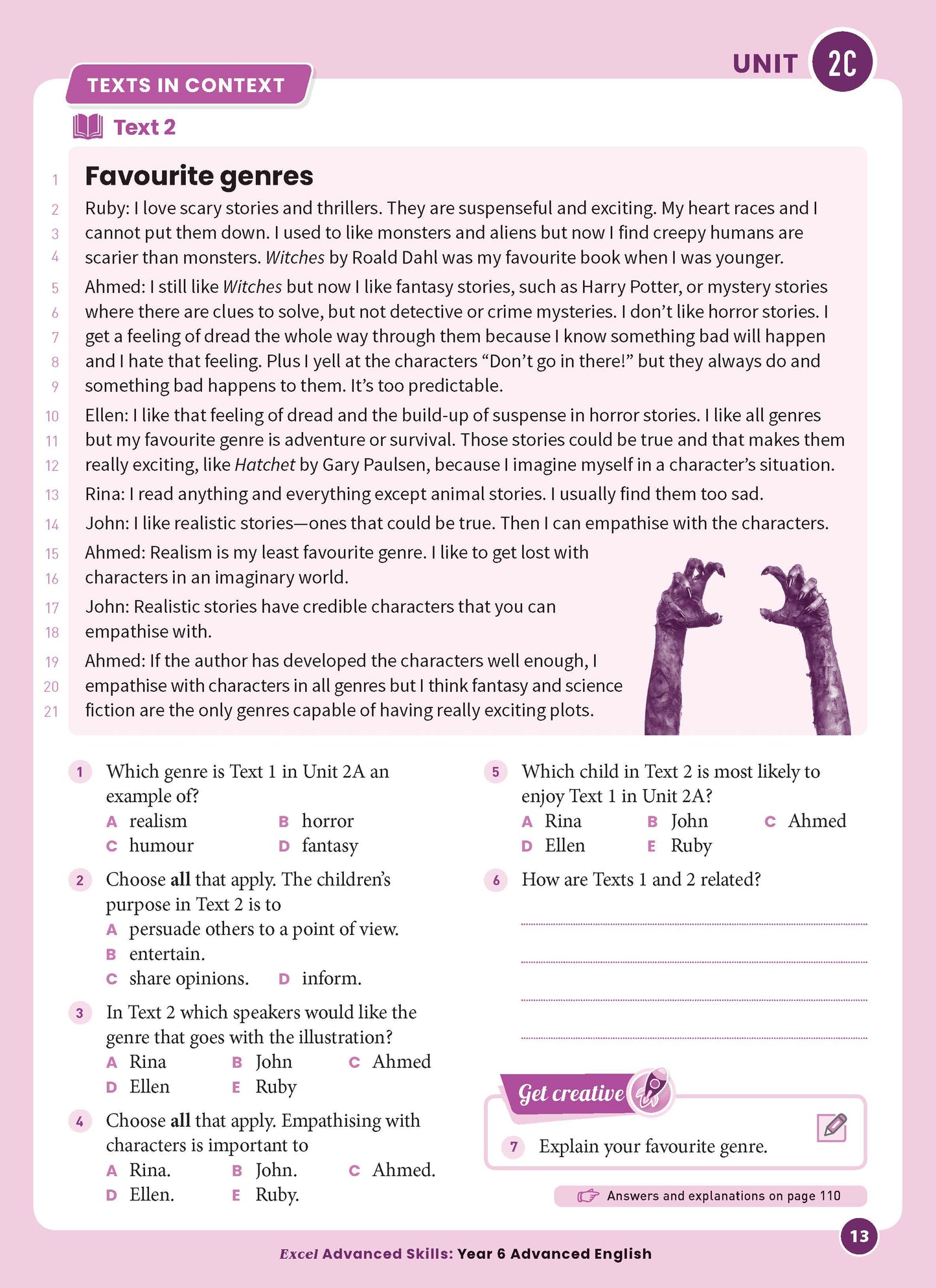 Excel Advanced Skills - Advanced English Year 6