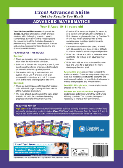 Excel Advanced Skills - Advanced Mathematics Year 5