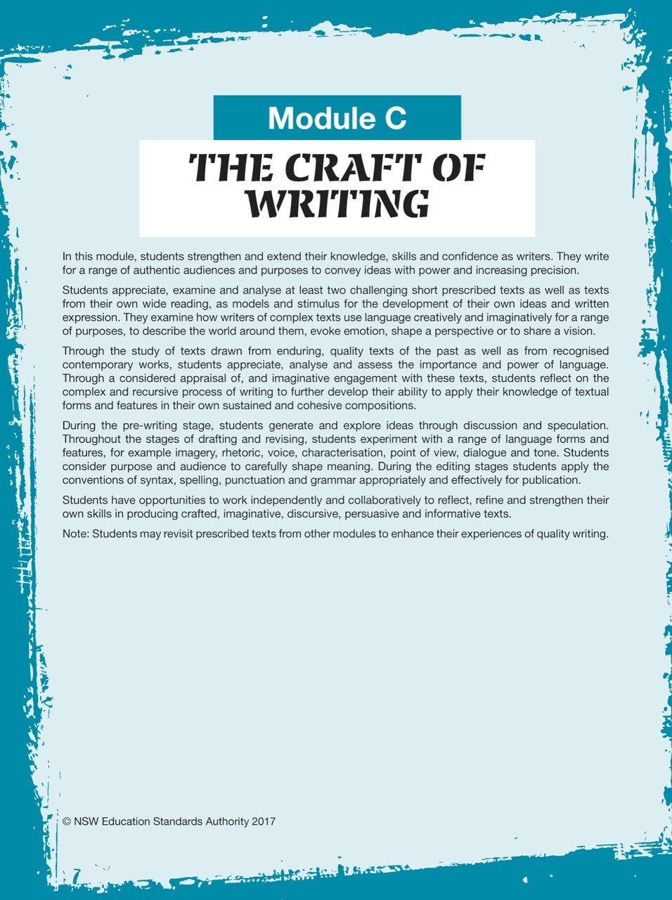 Excel HSC Year 12 Standard English Study Guide