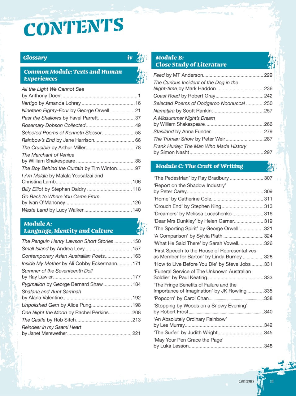 Excel HSC Year 12 Standard English Study Guide