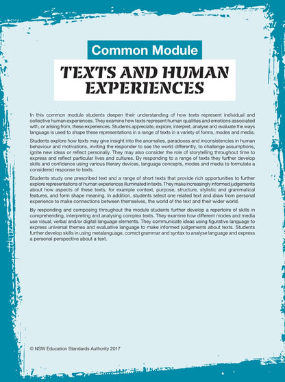 Excel HSC Year 12 Standard English Study Guide