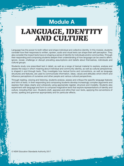 Excel HSC Year 12 Standard English Study Guide