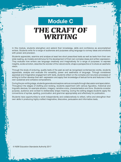 Excel HSC Year 12 Advanced English Study Guide