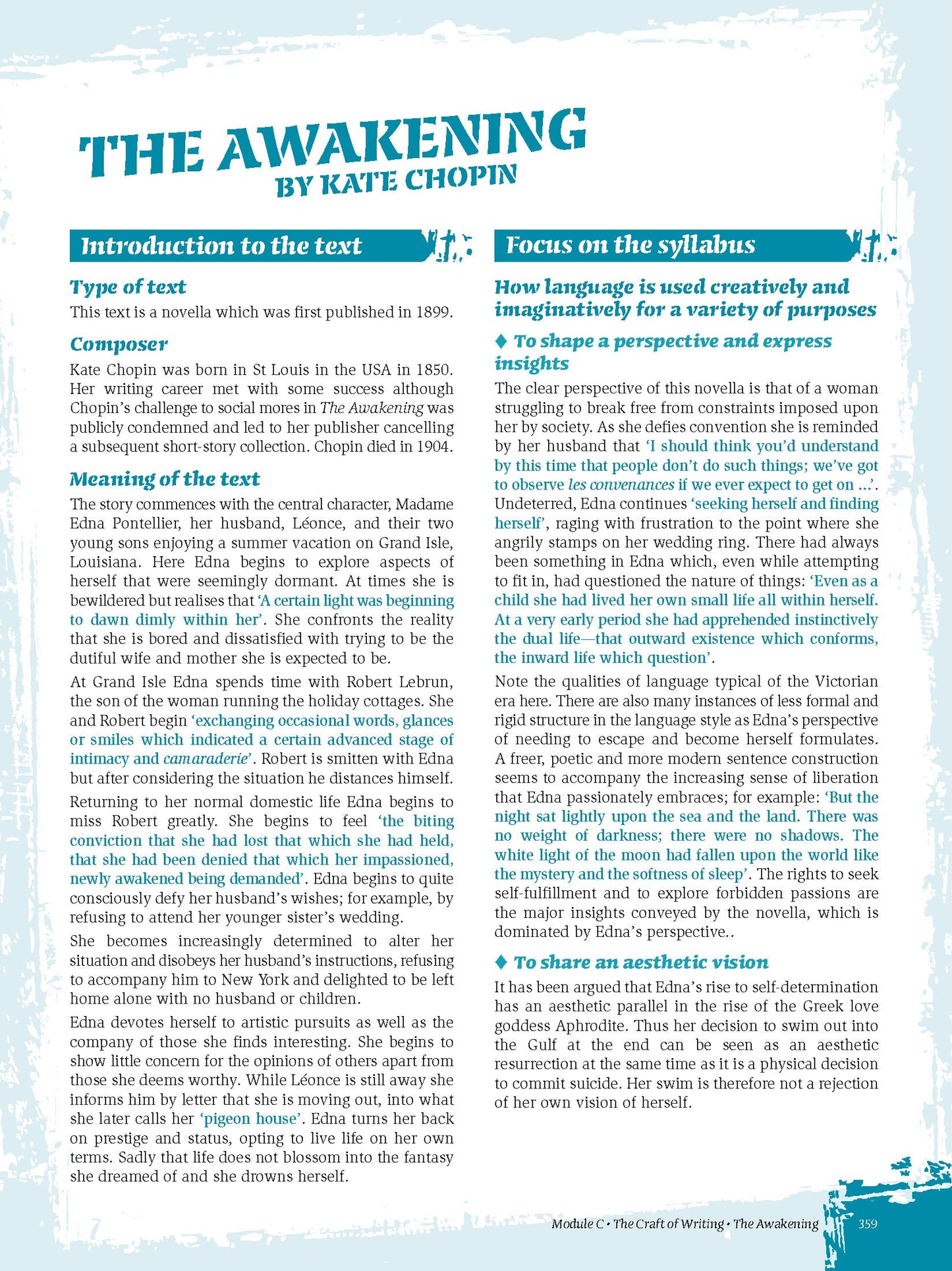 Excel HSC Year 12 Advanced English Study Guide