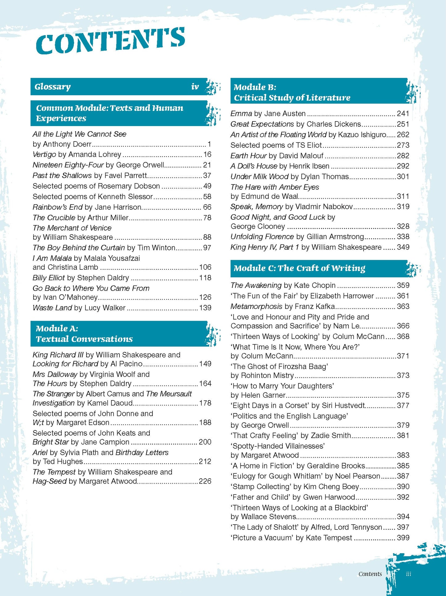 Excel HSC Year 12 Advanced English Study Guide
