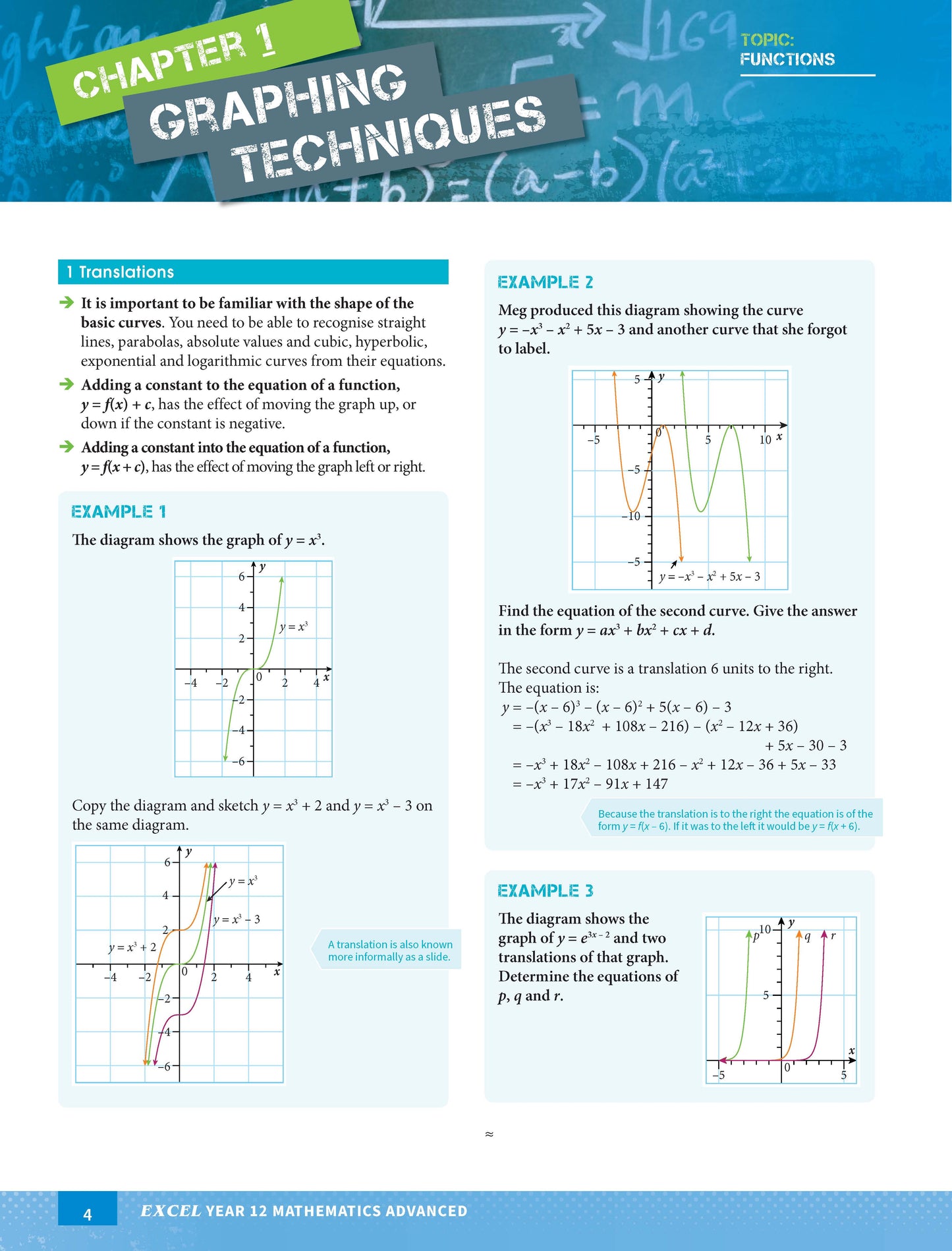 Excel HSC Year 12 Mathematics Advanced