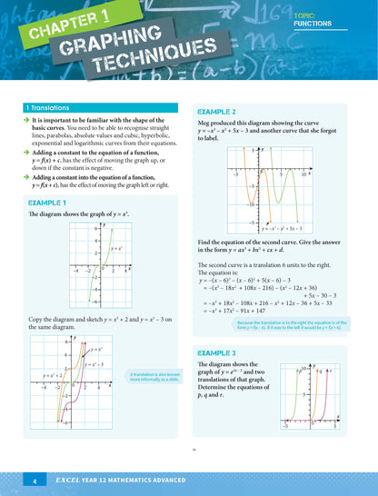 Excel HSC Year 12 Mathematics Advanced